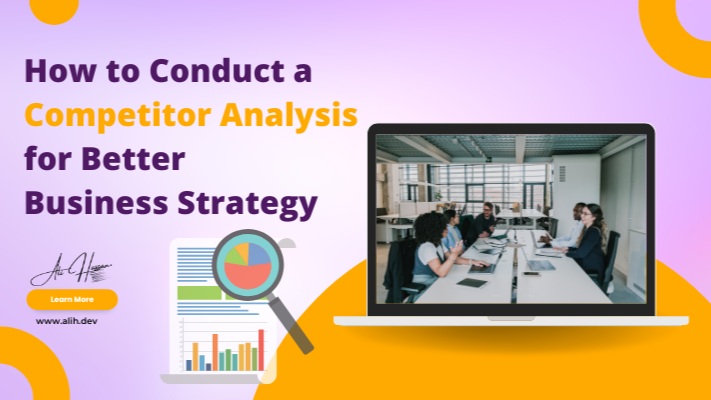 Competitor Analysis for Better Business Strategy showcasing data-driven insights and tools.